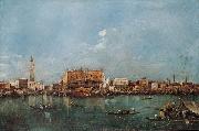 Francesco Guardi Venice from the Bacino di San Marco USA oil painting artist